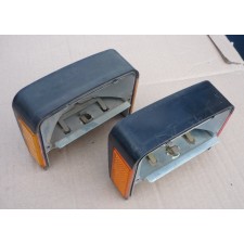 REAR LIGHT BODY 2PCS - FOR PARTS - (LARGE PAL TAILLAMPS)